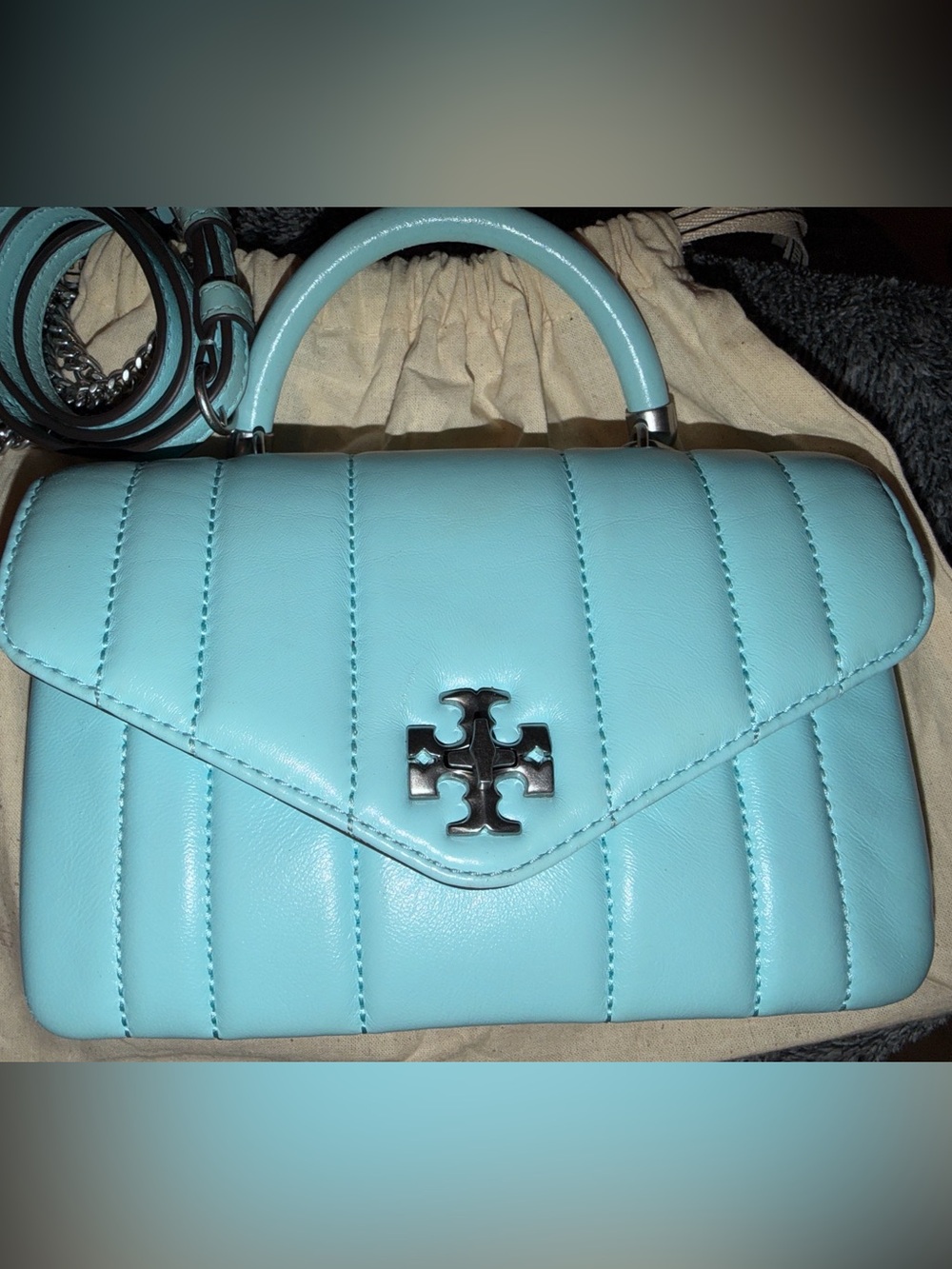 Tory Burch Mini Kira Top Handle Crossbody Bag